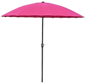 Umbrelă de soare roz ø 255 cm – Garden Pleasure