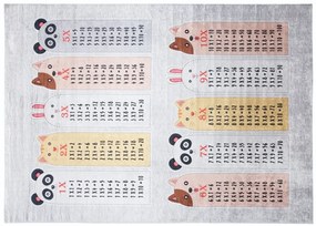 Covor pentru copii cu motivul unui mic tabel de înmulțire Lăţime: 140 cm | Lungime: 200 cm