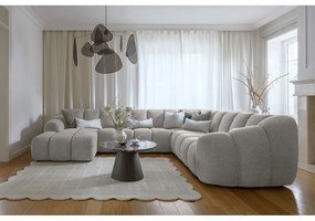 Colțar gri deschis (cu colț pe partea dreaptă/în formă de "U") Shell – Miuform