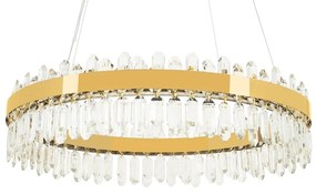 Lustra LED suspendata design modern Glamor 100 auriu