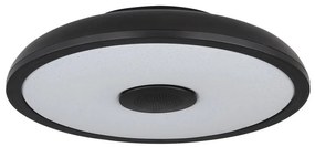 Plafoniera LED RGB cu telecomanda si difuzor RAFFY negru