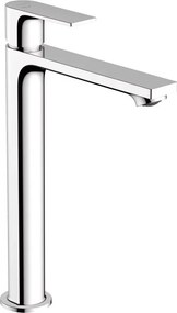 Baterie lavoar inalta Hansgrohe Rebris E 240 crom lucios cu ventil Pop-Up