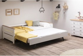 Pat extensibil Marckeric Lola, 90 x 190 cm, alb