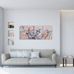 Tablou cu fructe pe tufiș (120x50 cm)