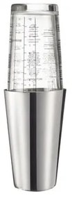 Shaker de cocktailuri Westmark din 2 pieseBOOGIE, sticlă / oțel inoxidabil, 350 ml