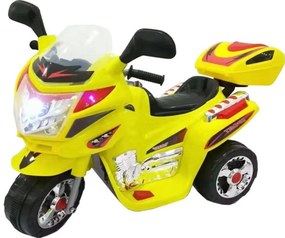 Motocicleta Electrica cu Acumulator Pentru Copii NOVOKIDS™ Moto Classico 51, 3-6 ani, max 25 kg, Cu Sunete , Trotineta Electrica, 3 Roti, MERS CU