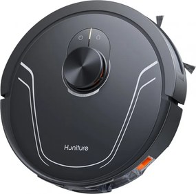 Aspirator robot Honiture V8 Pro CRV549, 5000 Pa, 290 ml, 180 min, Curatare uscata/umeda, 3 viteze, Moduri automate, Zone, Comanda vocala, Honysmart, Negru
