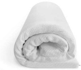 Topper Spuma Memory cu particule Arctic Gel pat copii 2-8 ani 140x70x5cm husa Jacquard - ASC30245