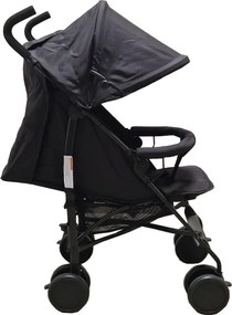 Carucior sport tip umbrela Baby Care™ PRO 818B, Spatar reglabil in 7 trepte, Pozitie somn, Amortizoare, Frana picior, Pliabil, Negru
