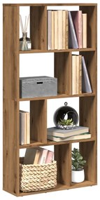 858155 vidaXL Bibliotecă, stejar artizanal, 60x20x120 cm, lemn prelucrat