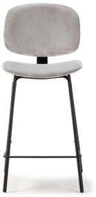Scaune de bar gri-deschis 2 buc. (înălțime șezut 66 cm) Arus – Marckeric