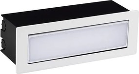 Spot LED incastrabil iluminat exterior ambiental IP54 ECHO alb