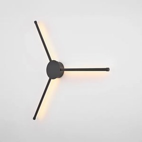 Aplică LED Brilagi LUGO TRE LED/14W/230V negru