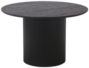 Masă de dining rotundă Boavista 120x75 cm maro închis