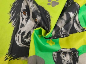 Lenjerie de pat din bumbac ARTEMIS verde, 100% bumbac Dimensiune lenjerie de pat: 70 x 90 cm | 140 x 200 cm