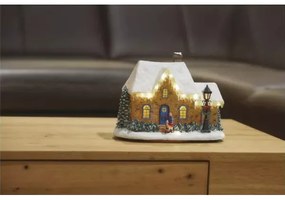 Decorațiune LED de Crăciun LED/3xAA casă