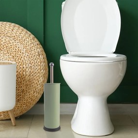 Perie de WC verde-deschis din metal Greenish – Orion