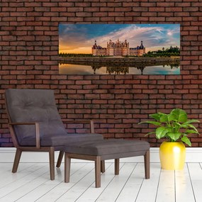 Tablou cu castel (120x50 cm)