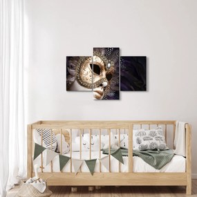 Tablou cu statuie cu masca (90x60 cm)