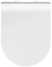 Capac WC cu închidere lentă Wenko Habos, 46 x 36 cm, alb