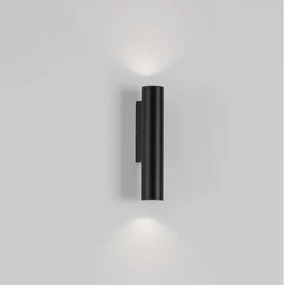 Aplica exterior cu iluminat sus si jos LED 2700K IP65 TORRIN antracit