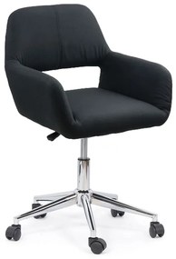 Scaun de birou din stofa OFF 380 negru