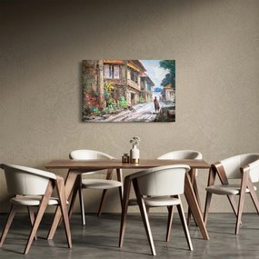 Tablou - Satul filipinez, Asia (90x60 cm)