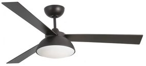 Lustra LED cu Ventilator si telecomanda design modern RODAS maro
