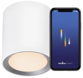 Spot aplicat LED CCT, IP44 Landon 14 Smart White