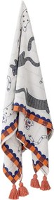 Pătură din amestec de bumbac 130x155 cm Missy – Bloomingville