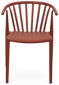 Scaun de grădină maro din plastic Capri – Bonami Essentials