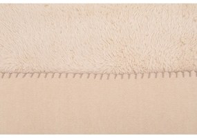 Pătură fildeș din micropluș/cocolino 150x200 cm Tomo – Tiseco Home Studio