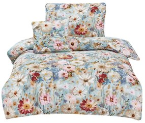 Lenjerie de pat din microsatin pentru pat de o persoană cu 3 piese 140x200 cm Rachel – My House