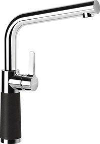 Baterie bucatarie Schock SC-540 Cristalite Nero, aspect granit, cartus ceramic, negru