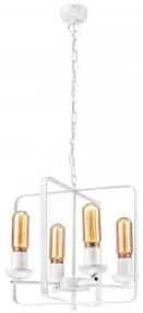 Pendul vintage 4 becuri E27 Cedric II 46068 Lamkur