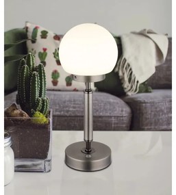 Lampă LED tactilă reîncărcabilă de masă Globo 21033A HAKU LED/2,5W/5V 2700/4000/6500K antracit