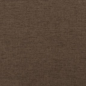 Canapea cu 2 locuri, maro, 140 cm, material textil Maro, 158 x 77 x 80 cm