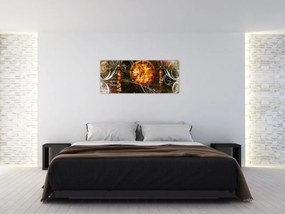 Tablou cu pictură epochală străveche (120x50 cm)