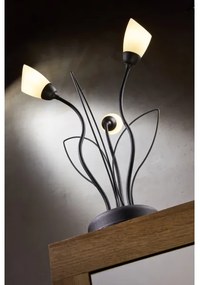 Lampă de masă GLORIOSA Jupiter 2065 - 3xG9/14W/230V neagră