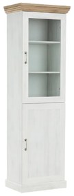 Vitrină, pin nordic/stejar sălbatic, ROYAL W1D