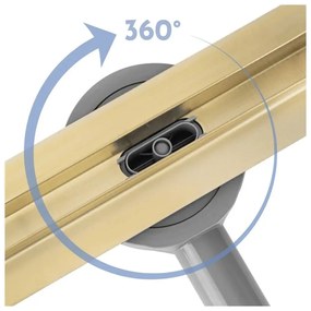 Rea Neox Slim Pro rigola liniara 90 cm auriu REA-G5805