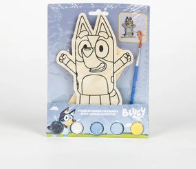 Bluey Fun figură din lemn de vopsit