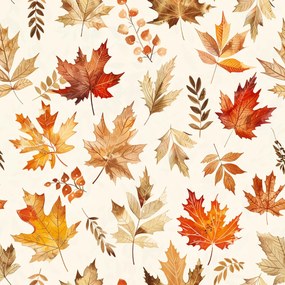 Lenjerie de pat din flanel LEAVES & STRIPES colorate Dimensiune lenjerie de pat: 70 x 90 cm | 140 x 200 cm