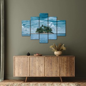 Tablou insula în mare (150x105 cm)