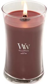 Lumânare parfumată vază mare WoodWick Rouge Oud,609 g