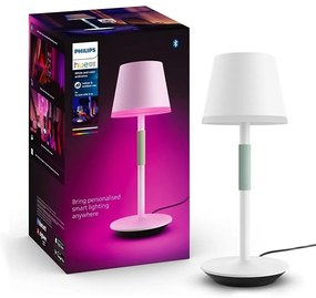 Philips Hue GO lampă LED RGBW, dimabilă, touch, 6,2W, 230V, 2000-6500K, IP54