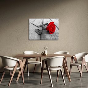 Tablou cu trandafiri roșii (70x50 cm)