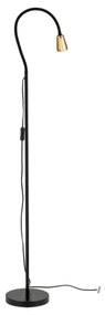 Orion - Lampă de podea flexibilă DOTTY 1xGU10/10W/230V negru/alamă