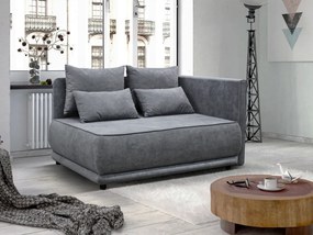 Canapea extensibilă, culoare gri, LIAMI