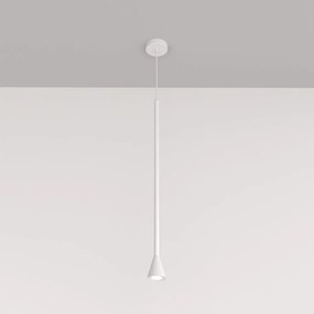 Pendul design tehnic Arrow alb